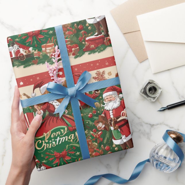 Papel De Presente Natal da feliz Feliz (Presentear)