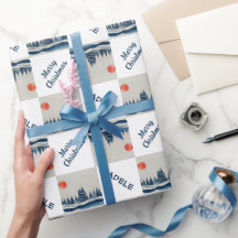 Natal da Floresta de Neve e Neve