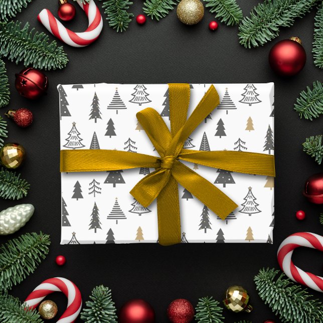 Papel De Presente Natal da Wonderland (Winter Wonderland Christmas Wrapping Paper)