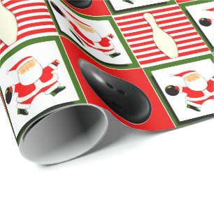 Papel De Presente Natal de Boliche