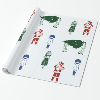 Papel De Presente Natal de desenho bonito