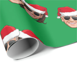 Papel De Presente Natal de Joe e Kamala Aviator