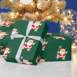 Papel De Presente Natal de Lacrosse