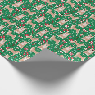 Papel De Presente Natal de Shiba Inu