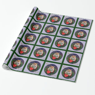 Papel De Presente Natal de Shiba Inu
