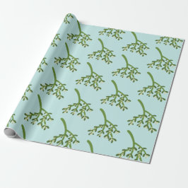 Papel De Presente Natal de visco