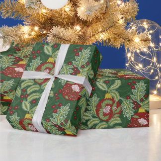 Papel De Presente Natal de William Morris Wrapping Paper