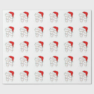 Papel De Presente Natal Dental Dunny Dentist Holiday