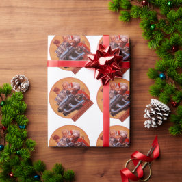 Papel De Presente Natal do Mopar X-mas