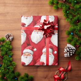 Papel De Presente Natal do Papai Noel