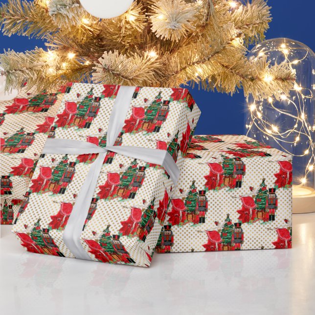 Papel De Presente Natal do Quebra-Nozes (Feriados)