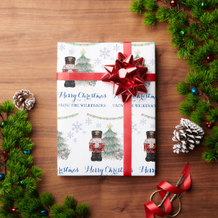 Papel De Presente Natal do Quebra-Nozes e do Rei Rato