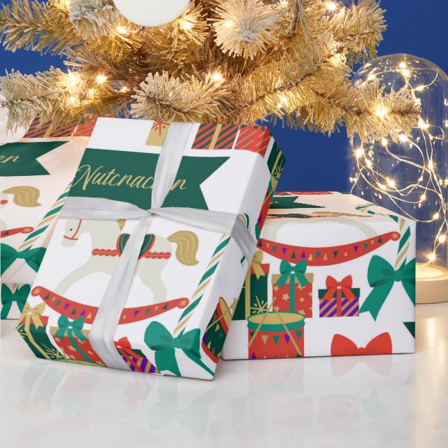 Papel De Presente Natal dos Brinquedos Festivos Festivos (Feriados)