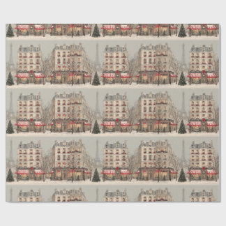 Papel De Presente Natal em Paris