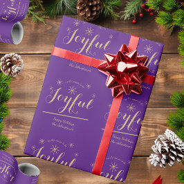 Papel De Presente Natal Esta É A Época Do Espetáculo Chinês Rústico 