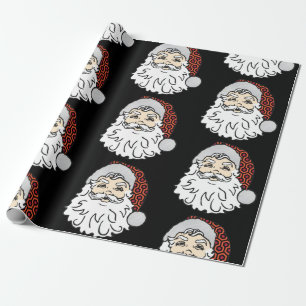 Papel De Presente Natal feio santa claus spooky carpete de hotel