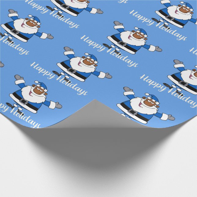 Papel De Presente Natal Hanukkah Kwanzaa do papai noel do (Ponta)