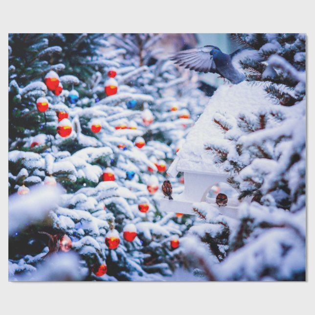 Papel De Presente Natal Idyll incrível (Aberto)