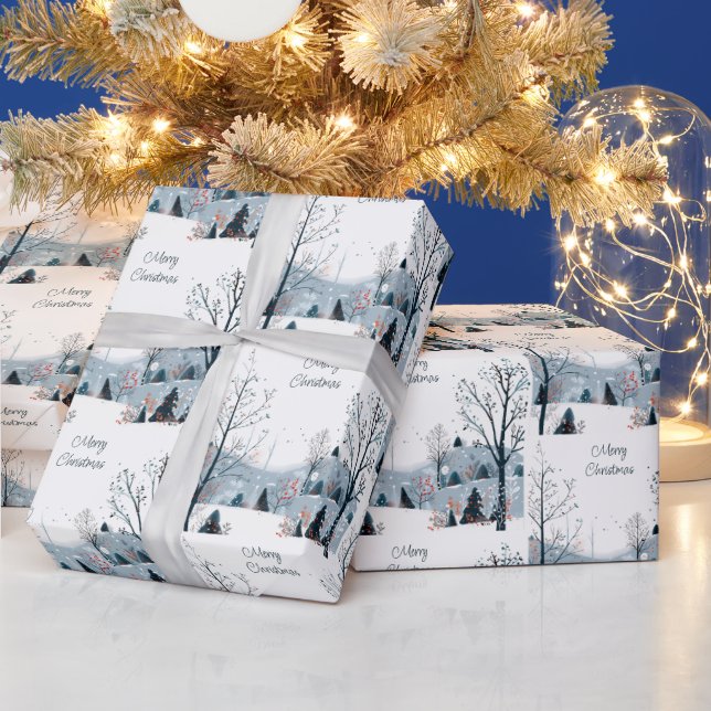 Papel De Presente Natal, inverno, neve, Feliz Natal (Feriados)