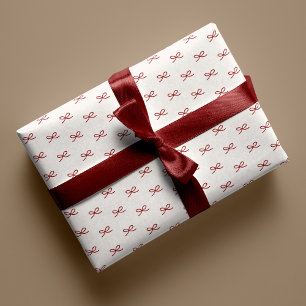 Papel De Presente Natal mínimo moderno e simples do padrão do Arco
