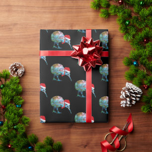 PAPEL DE PRESENTE NATAL NA NOVA ZELÂNDIA KIWI SIMPLES PAUA