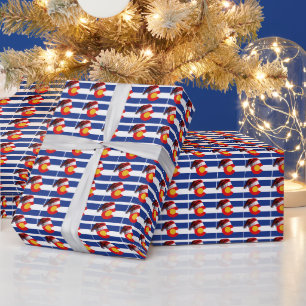 Papel De Presente Natal no Colorado Wrapping Paper