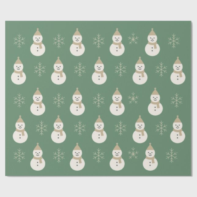 Papel De Presente Natal Nórdico (Aberto)