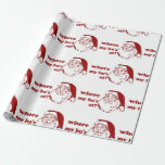 Papel De Presente Natal onde meu ho humor do xmas<br><div class="desc">Natal onde meu ho humor do xmas</div>