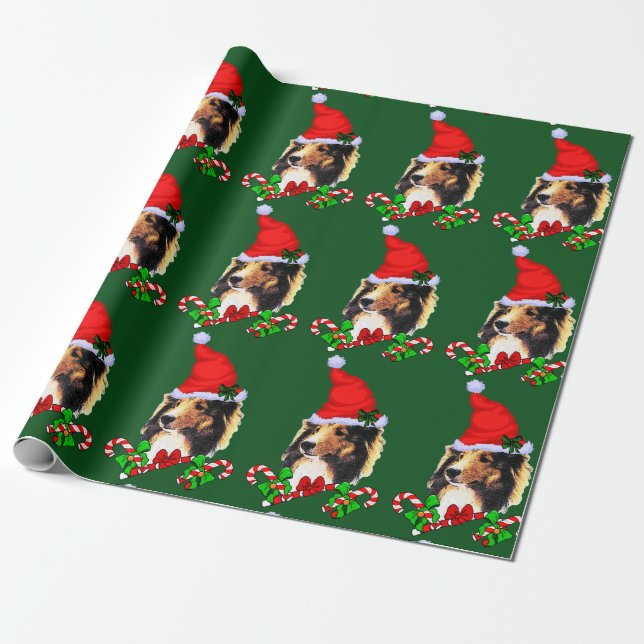 Papel De Presente Natal para Papais noeis (Desenrolado)