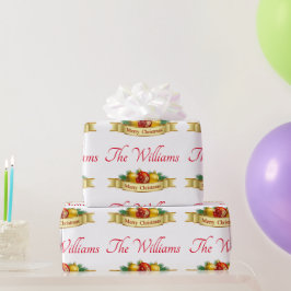 Papel De Presente Natal personalizado