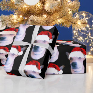Papel De Presente Natal personalizado para cães