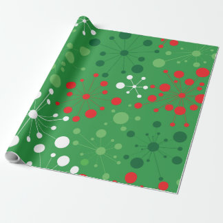 Papel De Presente Natal retro