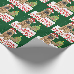 Papel De Presente Natal Shar Pei