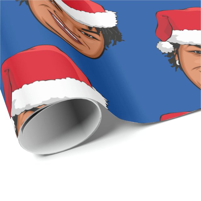 Papel De Presente Natal STACEES ABRAMS (Ponta do rolo)