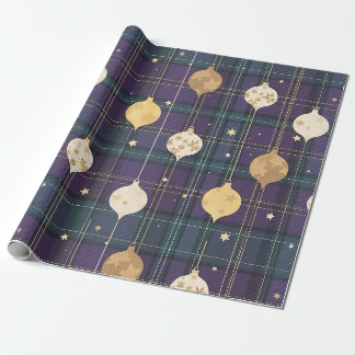 Papel De Presente Natal Tartan