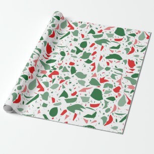 Papel De Presente Natal Vermelho Vermelho do Feriado