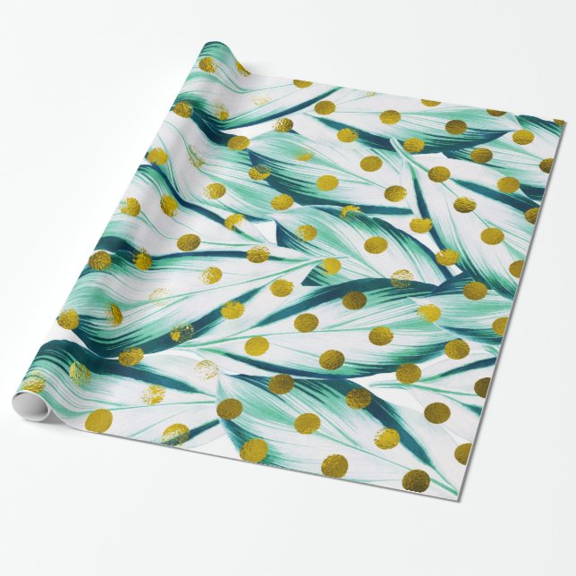 Papel De Presente Naturalmente coerente (Desenrolado)