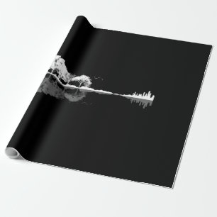 Papel De Presente Nature Guitar