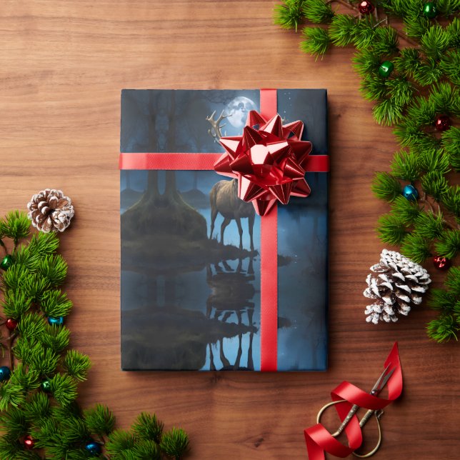 Papel De Presente Natureza e Natureza (Presente de Natal)