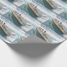 Navio titânico - 3D rendem