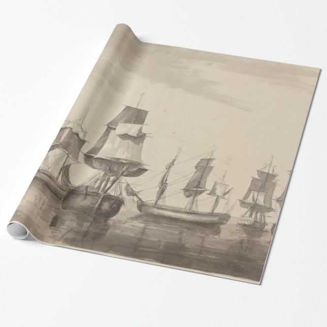 Papel De Presente Navios do 26 de junho de 1776 (Desenrolado)