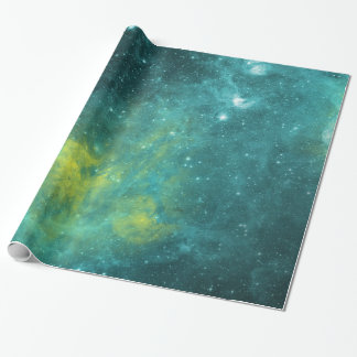 Papel De Presente Nebulosa da aguarela
