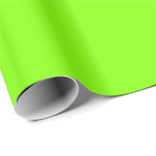 Papel De Presente Neon Chartreuse