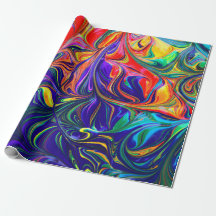 Neon Psychedelic Swirls