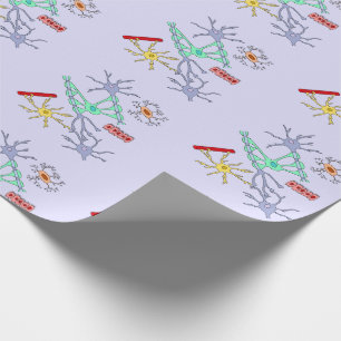 Papel De Presente Neurônios E Glia