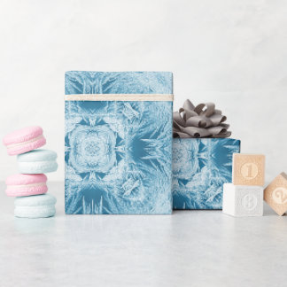 Papel De Presente Neve Azul 099 2023