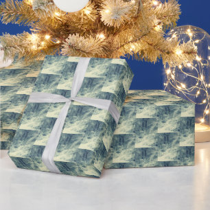 PAPEL DE PRESENTE NEVE DE INVERNO