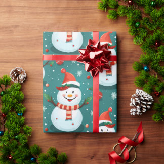 Papel De Presente Neves Bonitos com árvore de Natal