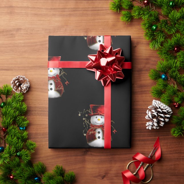 Papel De Presente Neves de Natal (Criador carregado)