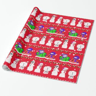 Papel De Presente Neves Feliz Natal Engraçado